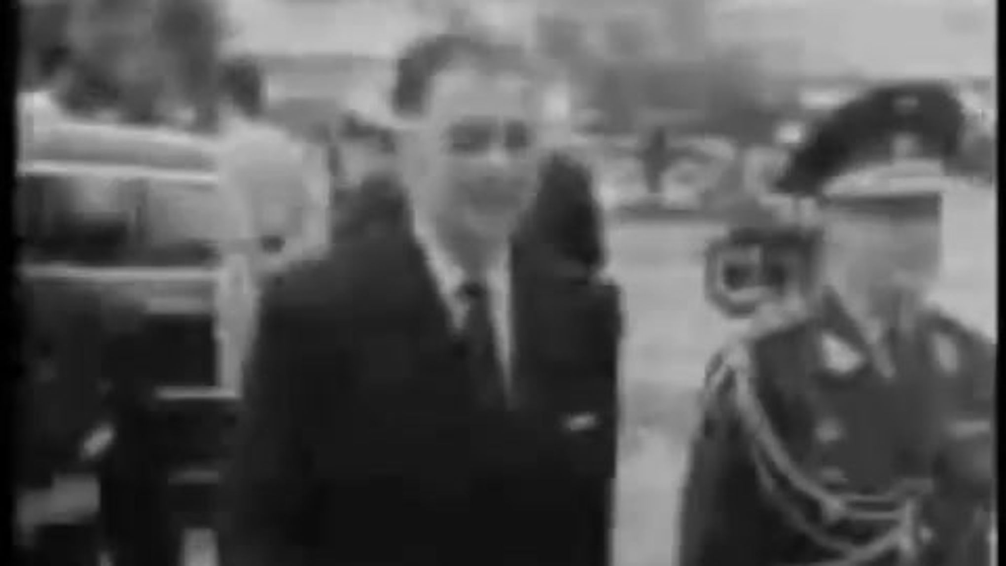 November 29, 1963 - President of Peru Fernando Belaúnde Terry at Memorial Mass for John F. Kennedy